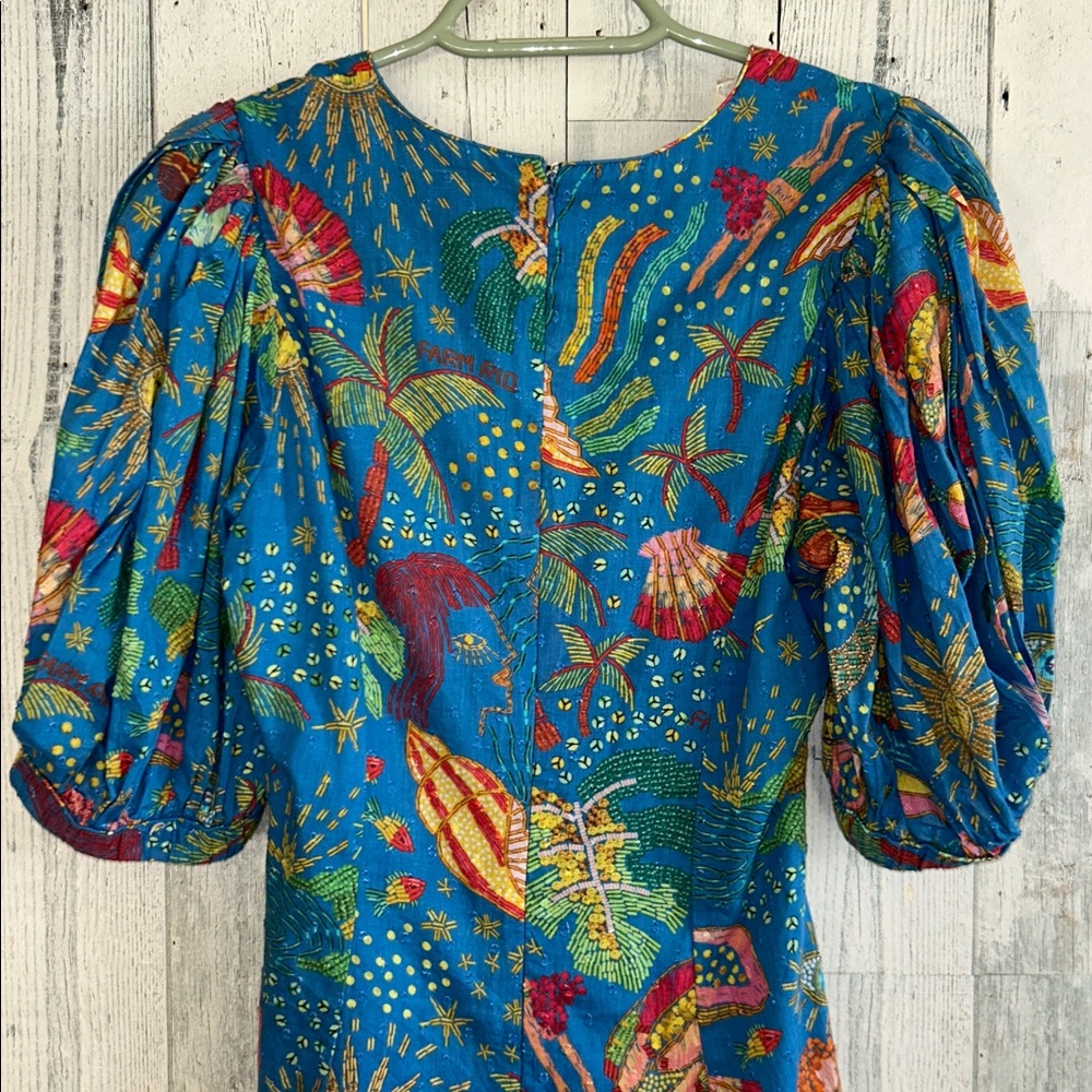 Farm rio ocean Mini Dress - Picture 7 of 10